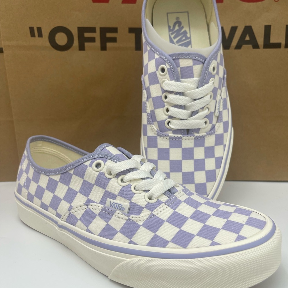 Vans WMNS Authentic
Checkerboard Lilac Sneakers 
VN000BW5LLC
 Lavender - Picture 14 of 16
